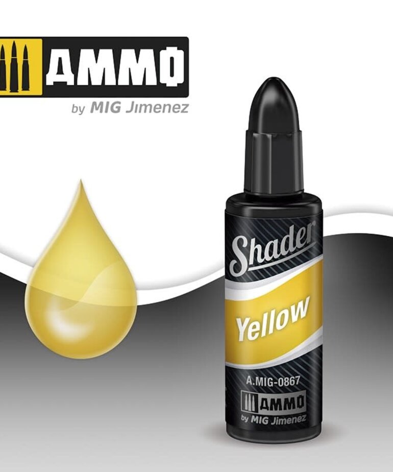 Ammo by Mig Jimenez A.MIG-0867 Shader Yellow 10ml