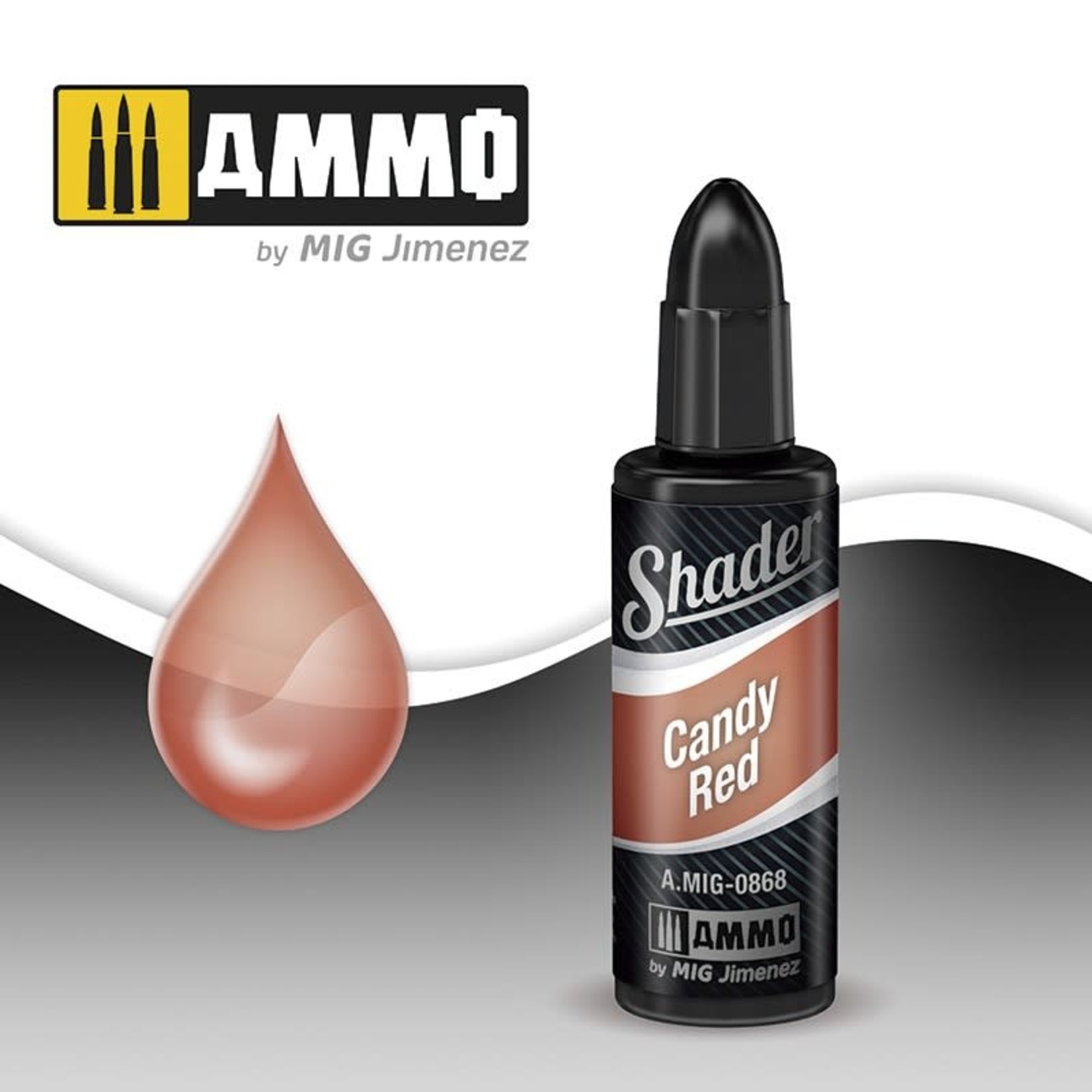 Ammo by Mig Jimenez A.MIG-0868 Shader Candy Red 10ml