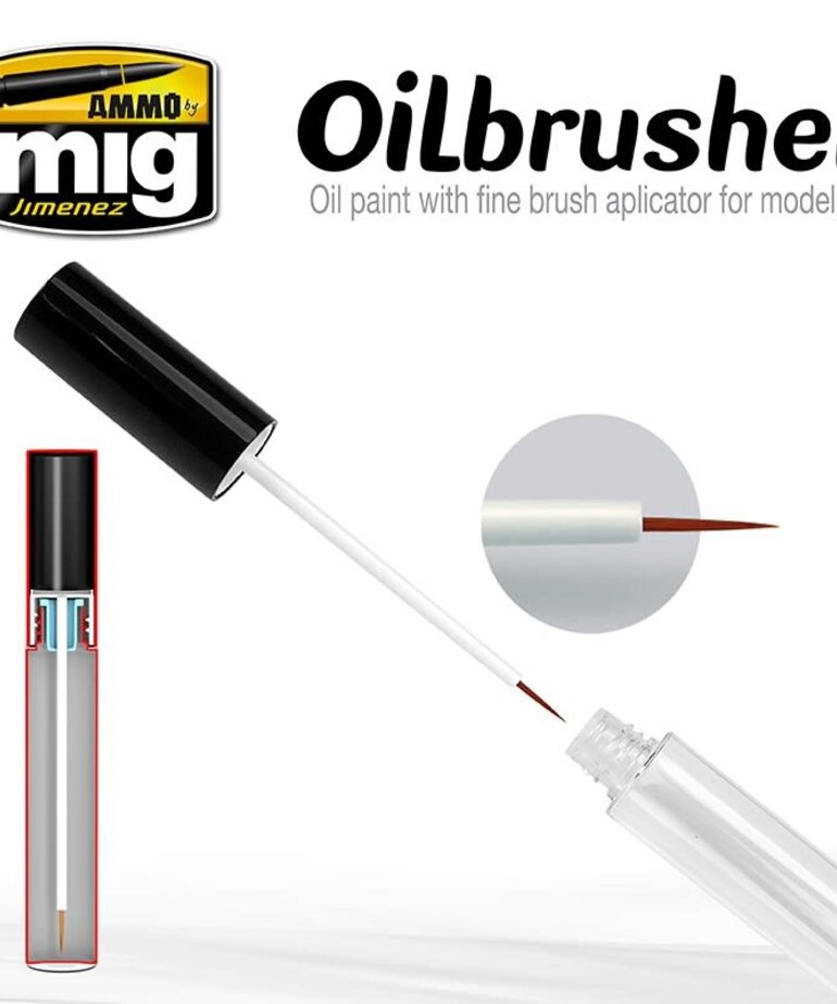 Ammo by Mig Jimenez A.MIG 3526 Oilbrusher Space Purple 10ml