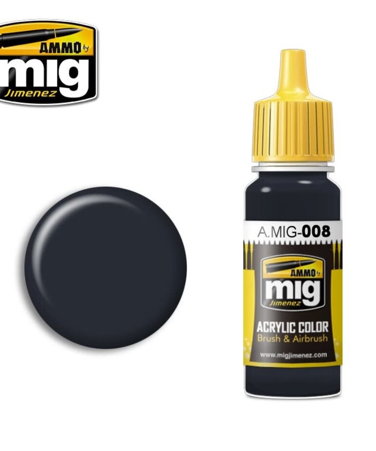 Ammo by Mig Jimenez A.MIG-008 RAL 7021 Dunkelgrau 17ML