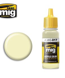 Ammo by Mig Jimenez A.MIG-017 RAL 9001 Cremeweiss 17ML