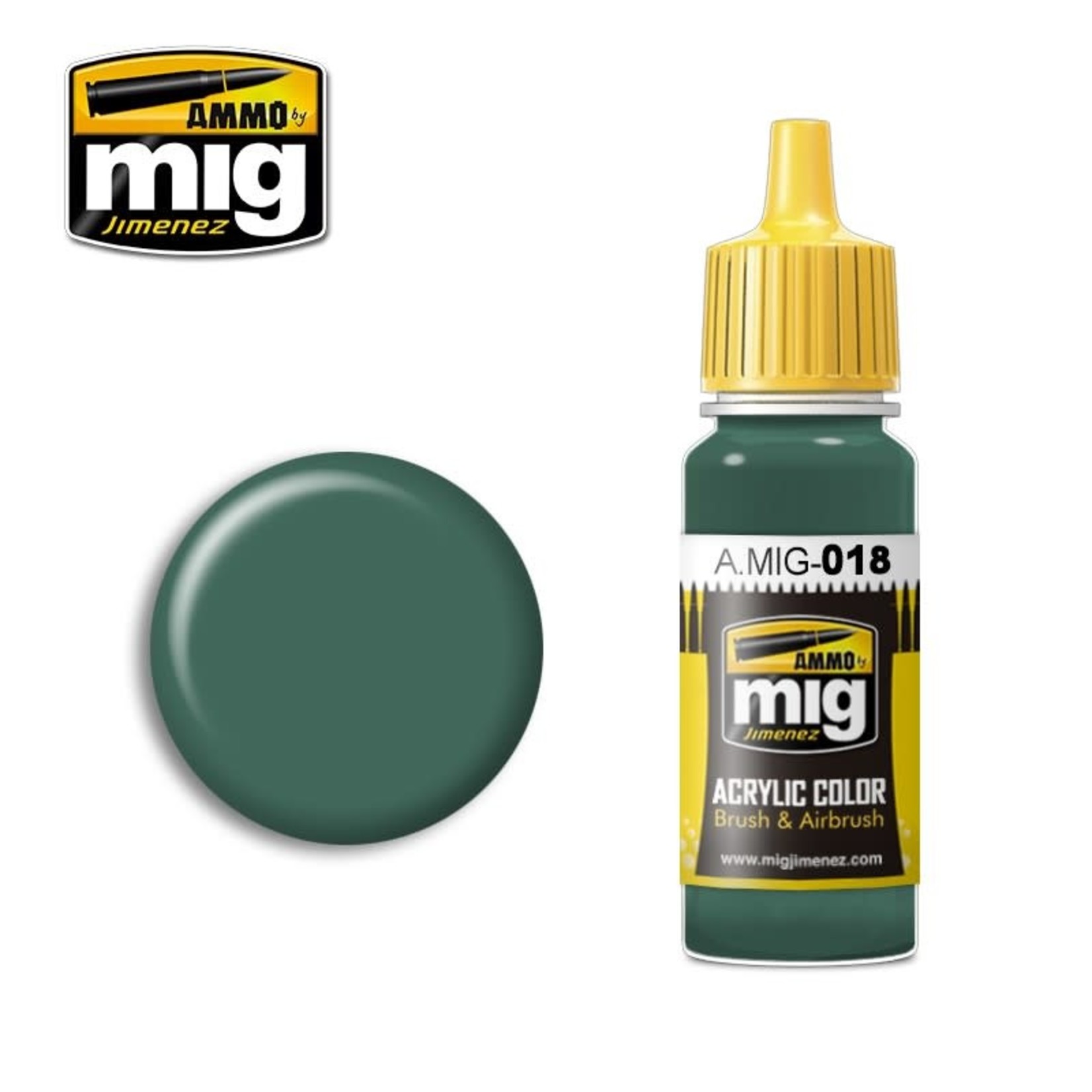 Ammo by Mig Jimenez A.MIG-018 Waffen SS Polizei Grun 17ML