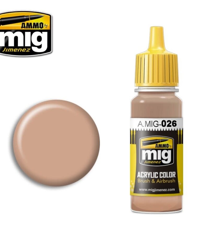 Ammo by Mig Jimenez A.MIG-026 German Sand Brown 17ML