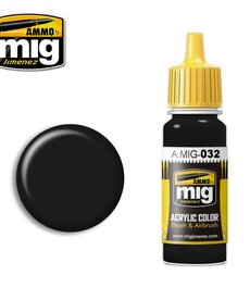 Ammo by Mig Jimenez A.MIG-032 Satin Black 17ML
