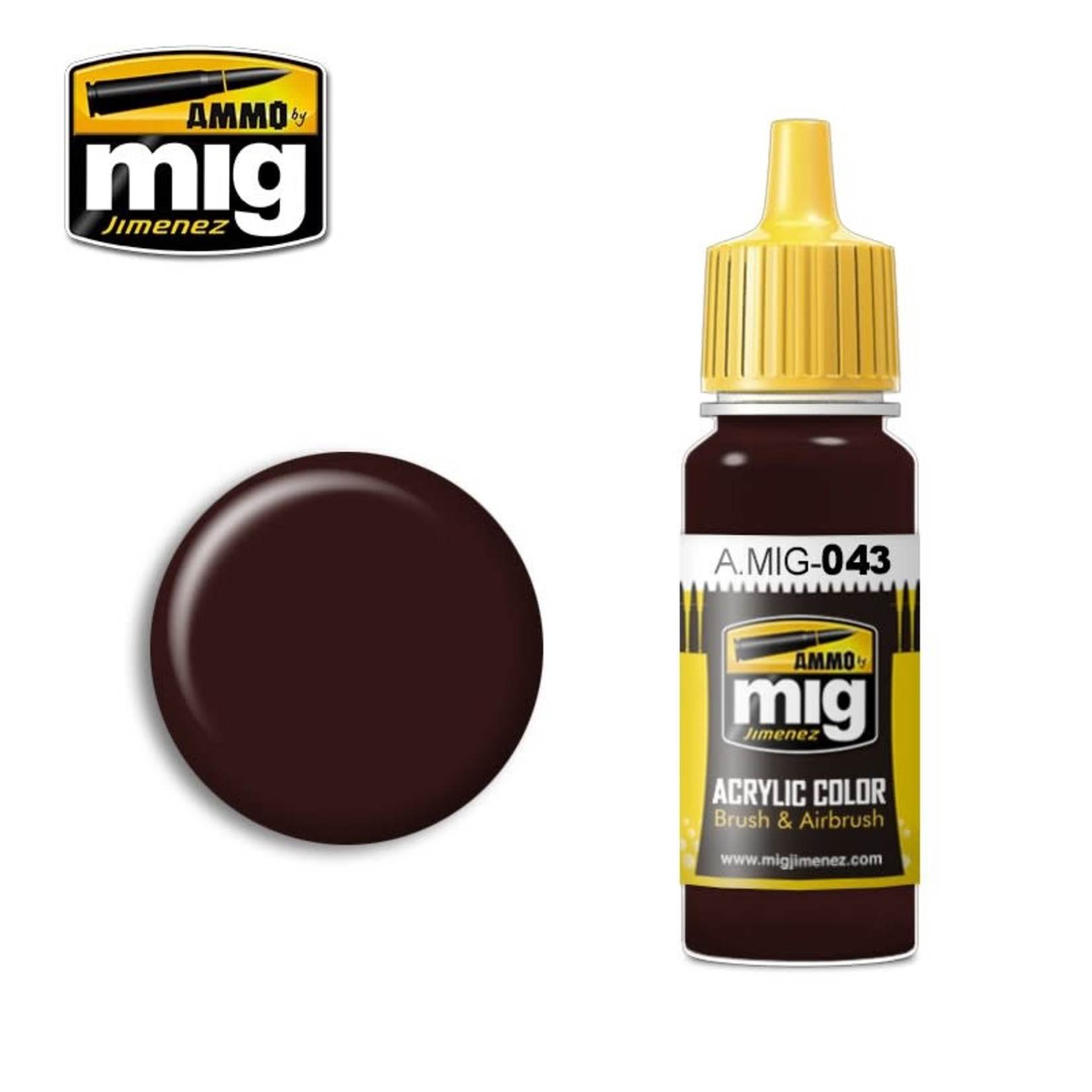 Ammo by Mig Jimenez A.MIG-043 Shadow Rust 17ML