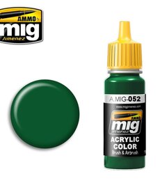 Ammo by Mig Jimenez A.MIG-052 Deep Green 17ML