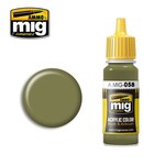 Ammo by Mig Jimenez A.MIG-058 Light Green Khaki 17ML