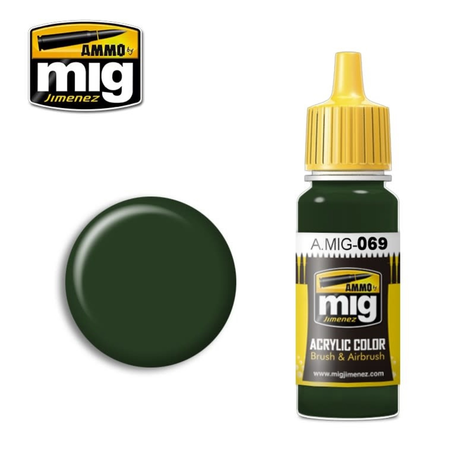 Ammo by Mig Jimenez A.MIG-069 Blue Green 17ML