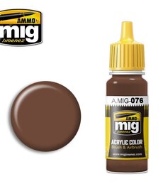 Ammo by Mig Jimenez A.MIG-076 Brown Soil 17ML