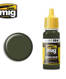 Ammo by Mig Jimenez A.MIG-084 NATO Green 17ML