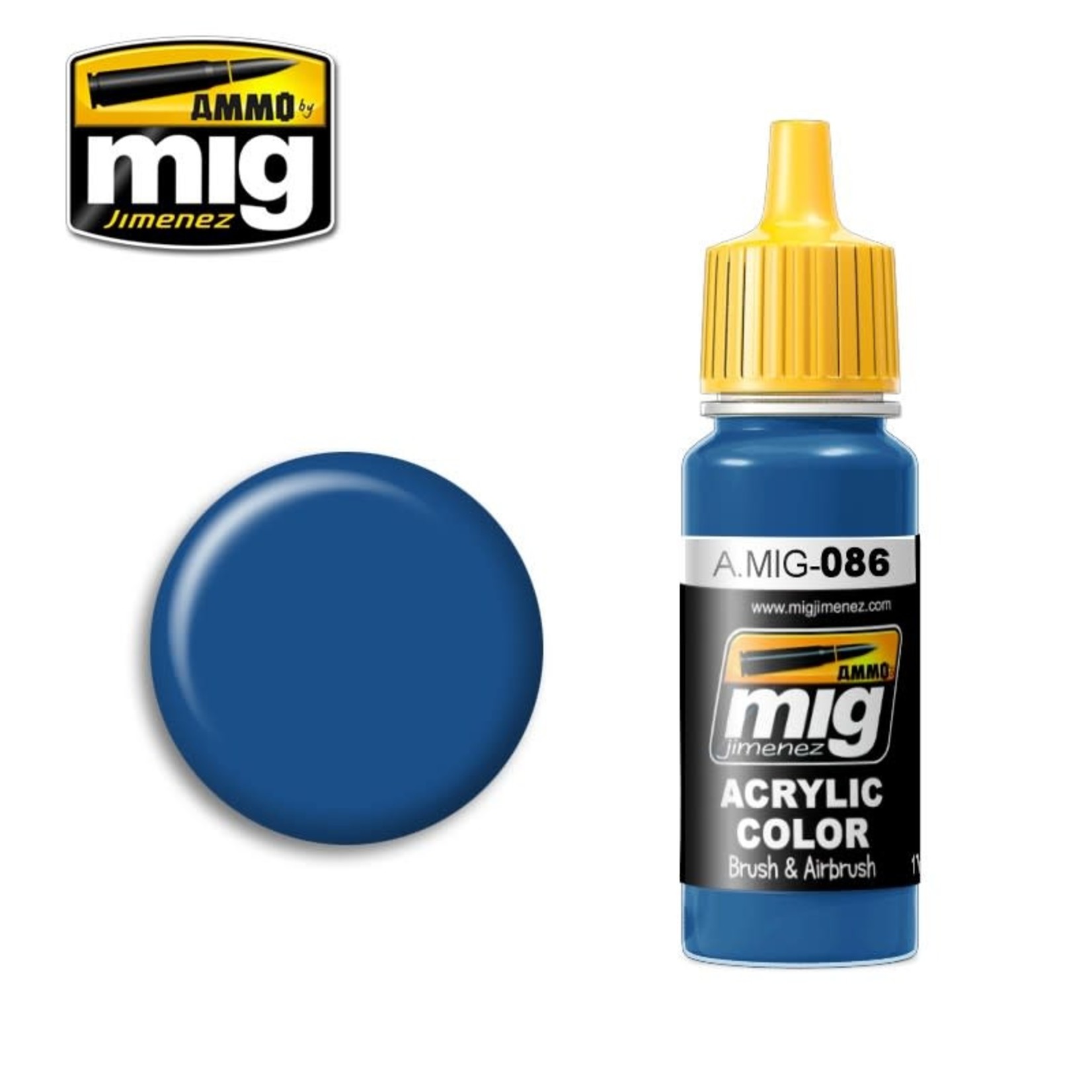 Ammo by Mig Jimenez A.MIG-086 Blue (RAL 5019) 17ML