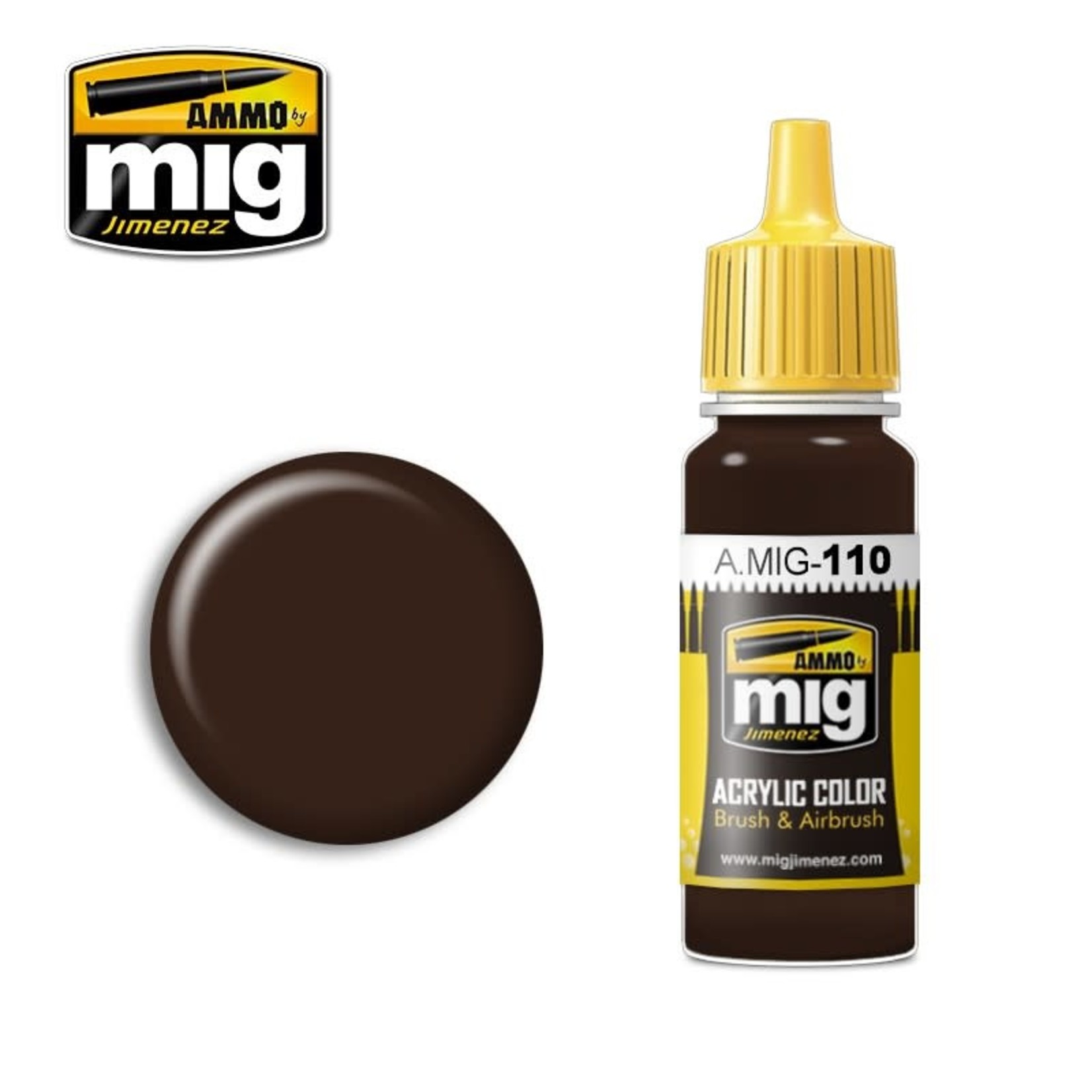 Ammo by Mig Jimenez A.MIG-110 British Brown 1941-42 17ML