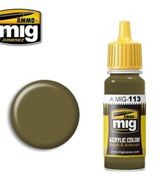 Ammo by Mig Jimenez A.MIG-113 Khaki Green Nº3 (British 1939-42) 17ML