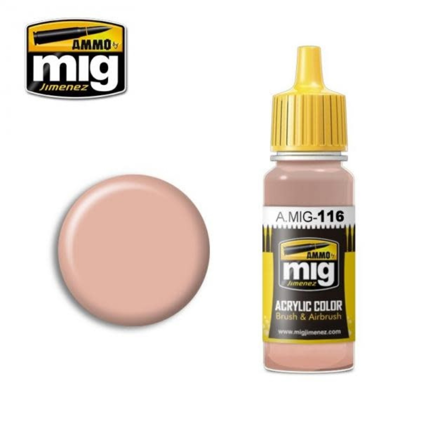 Ammo by Mig Jimenez A.MIG-116 Basic Skin Tone 17ML