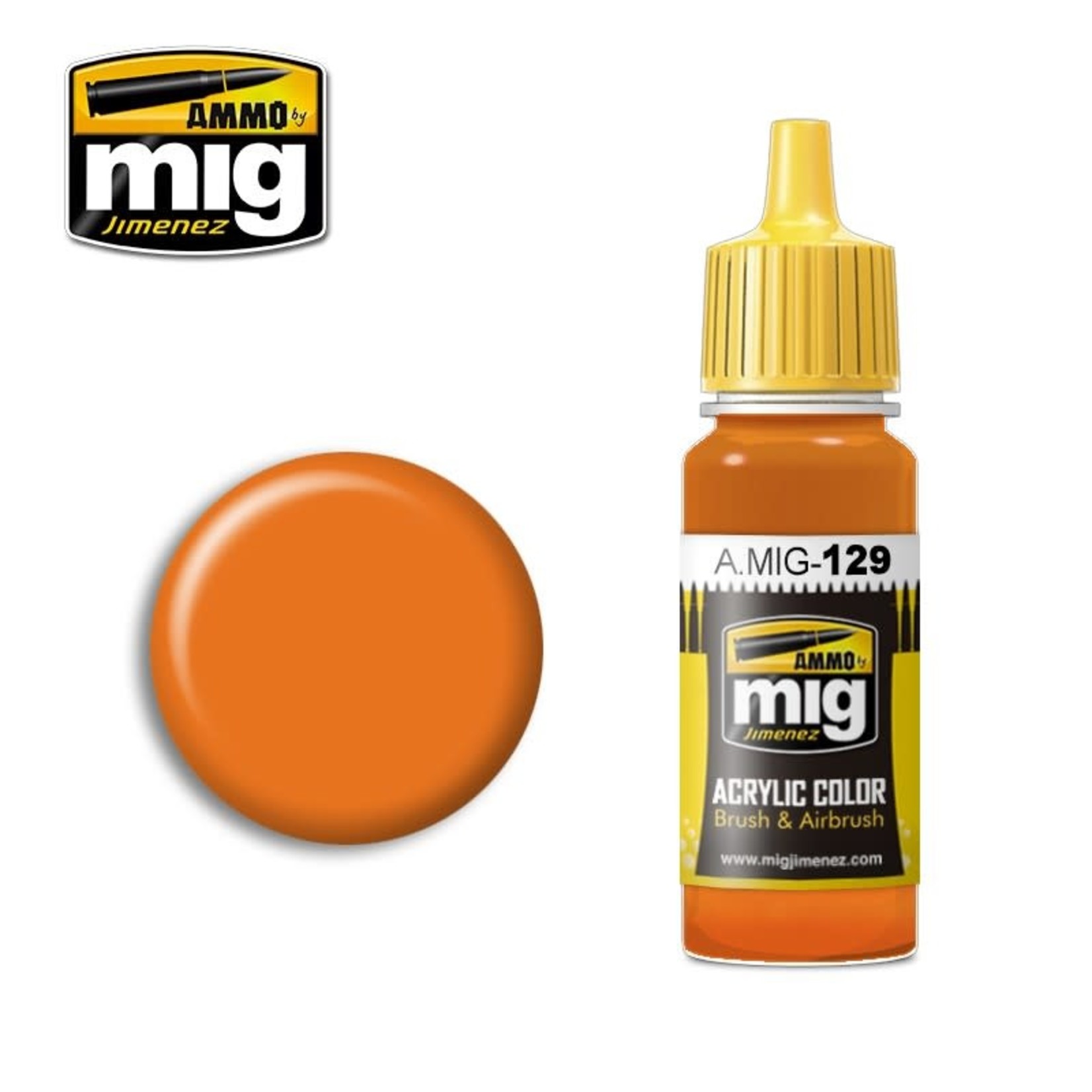 Ammo by Mig Jimenez A.MIG-129 Orange 17ML