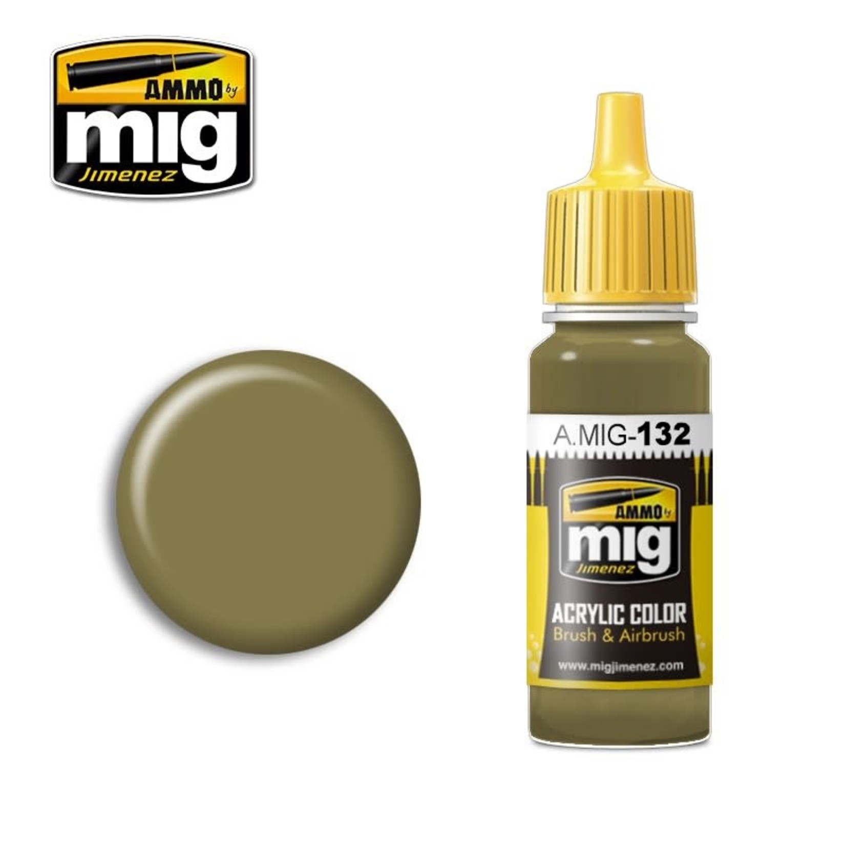 Ammo by Mig Jimenez A.MIG-132 IDF Sand Grey 17ML