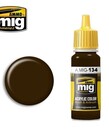 Ammo by Mig Jimenez A.MIG-134 Burnt Brown Red 17ML