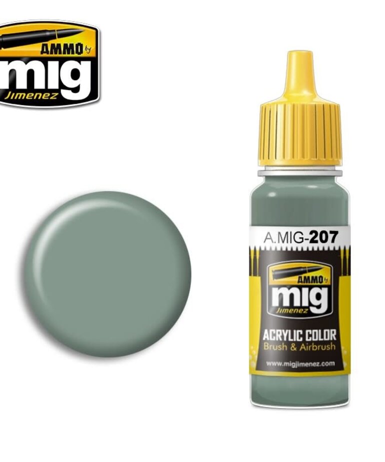 Ammo by Mig Jimenez A.MIG-207 FS 36314 (BS 626) Federal Standard Light Grey 17ML
