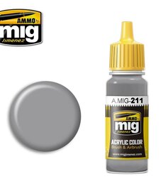 Ammo by Mig Jimenez A.MIG-211 FS 36270 Medium Grey 17ML