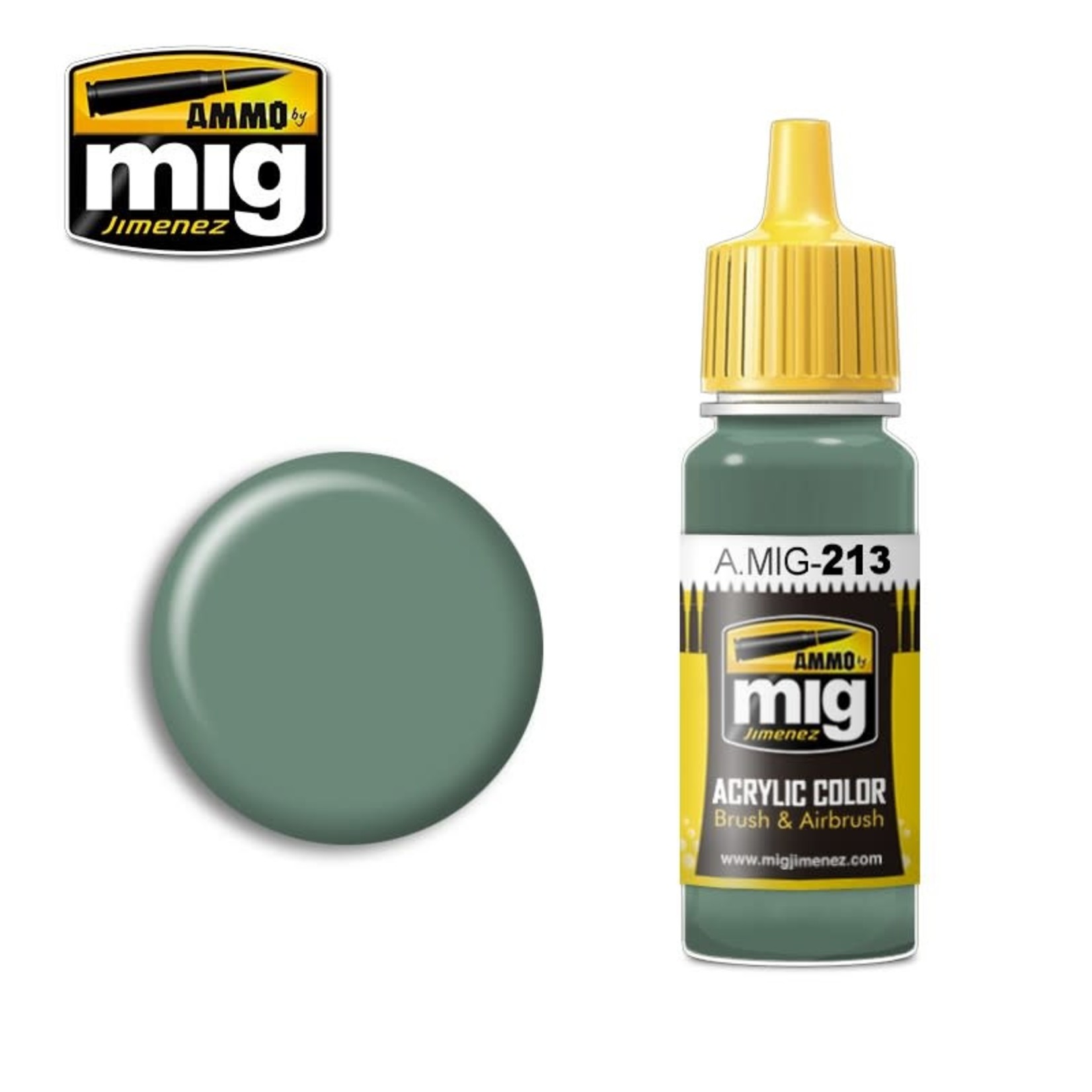 Ammo by Mig Jimenez A.MIG-213 FS 24277 Green 17ML