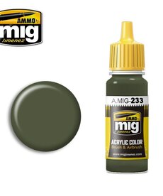 Ammo by Mig Jimenez A.MIG-233 RLM 71 Dunkelgrun Green Gray 17ML
