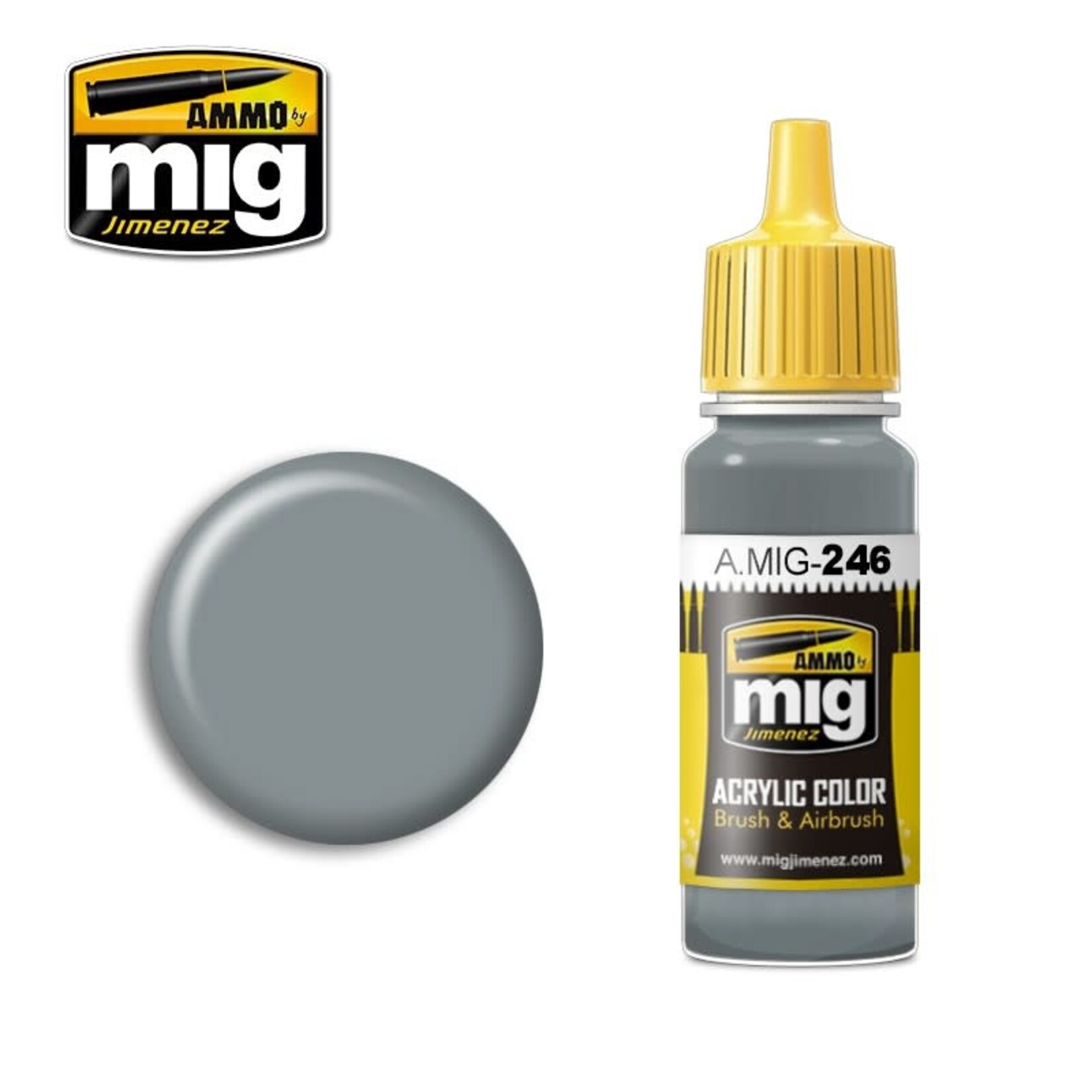 Ammo by Mig Jimenez A.MIG-246 Medium Sea Grey (BS 637) 17ML