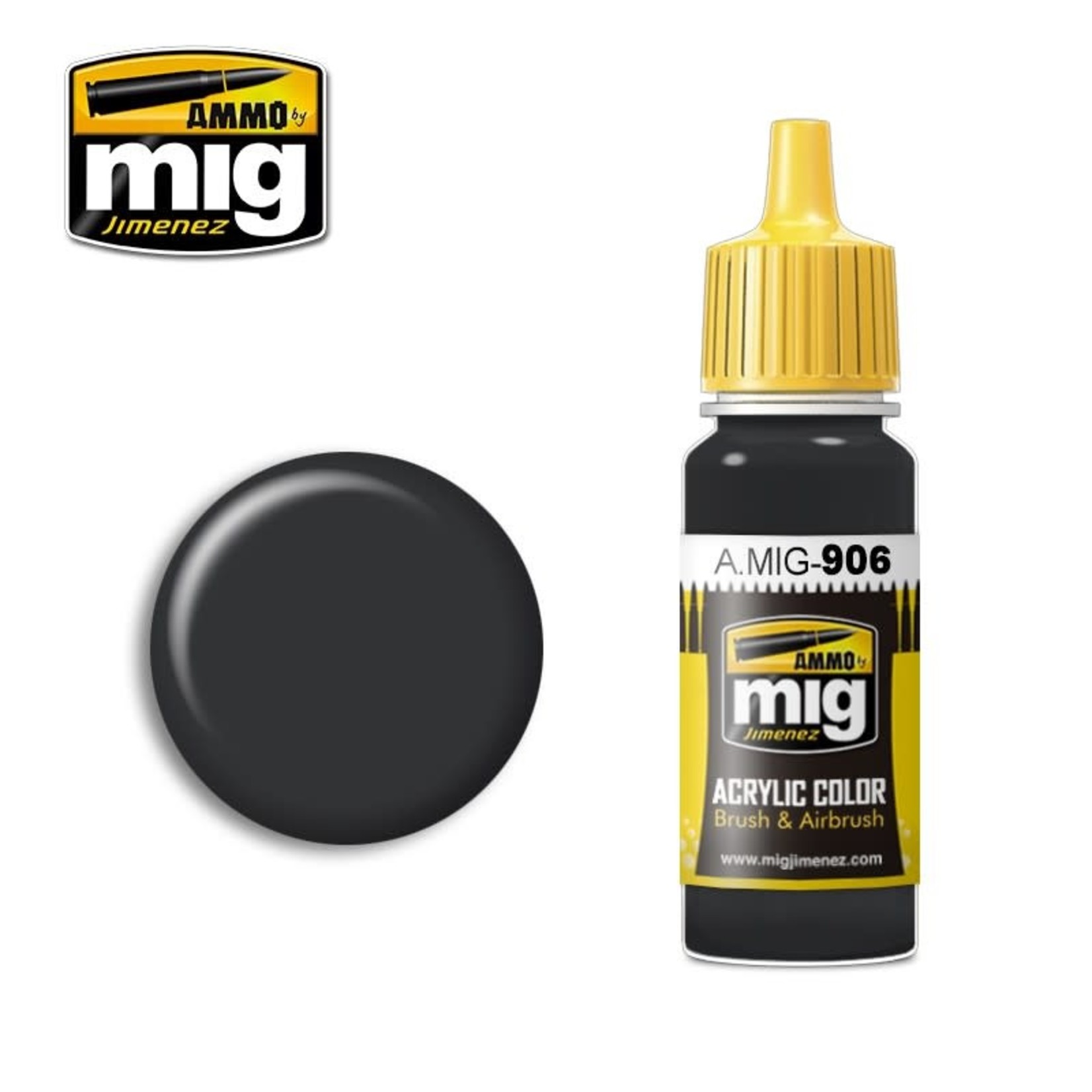 Ammo by Mig Jimenez A.MIG-906 Grey Shadow 17ML