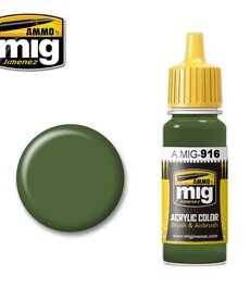 Ammo by Mig Jimenez A.MIG-916 Green Base 17ML
