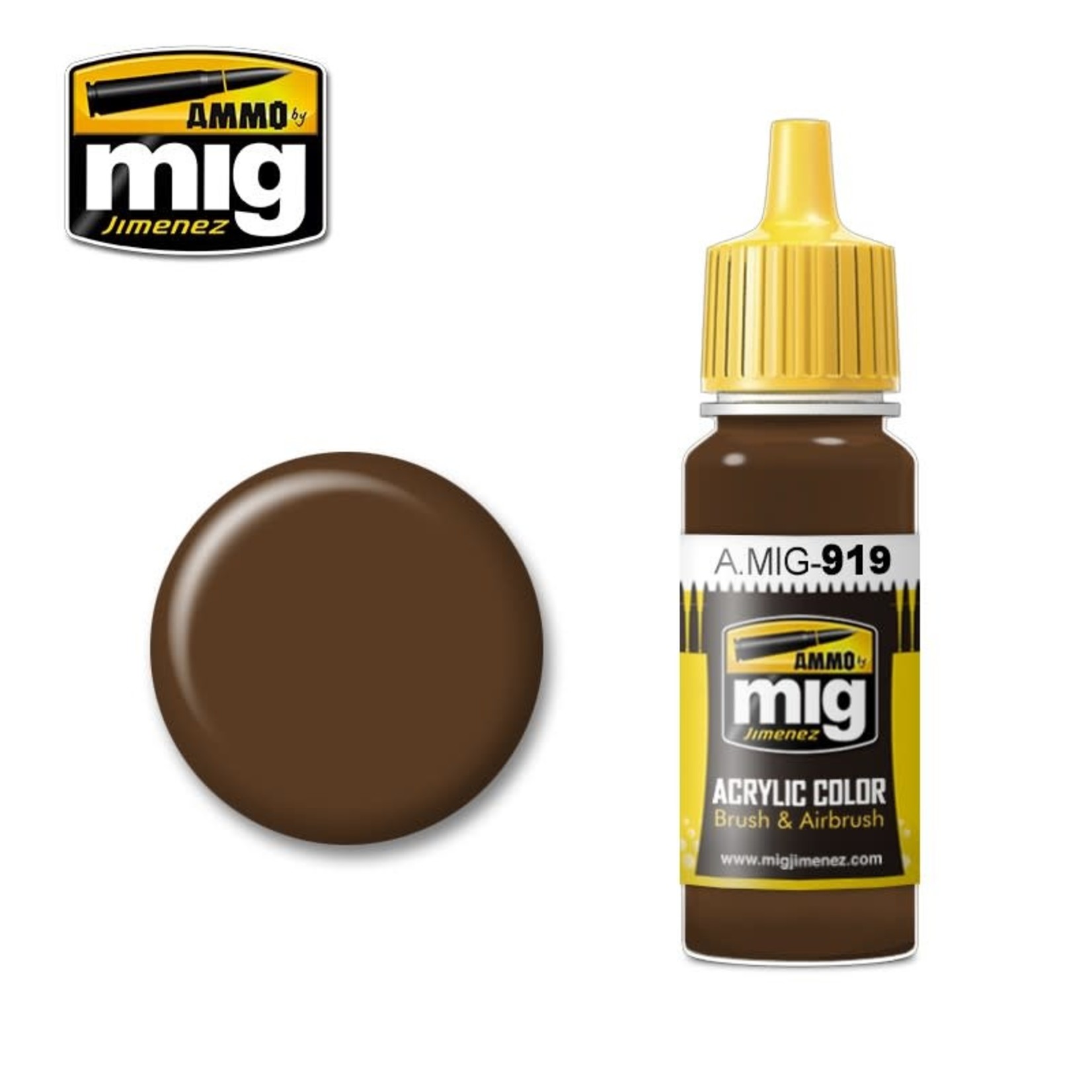 Ammo by Mig Jimenez A.MIG-919 Red Primer Dark Base 17ML