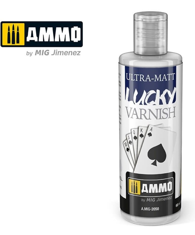 Ammo by Mig Jimenez A.MIG2050 Ultra Matt Lucky Varnish 60ML