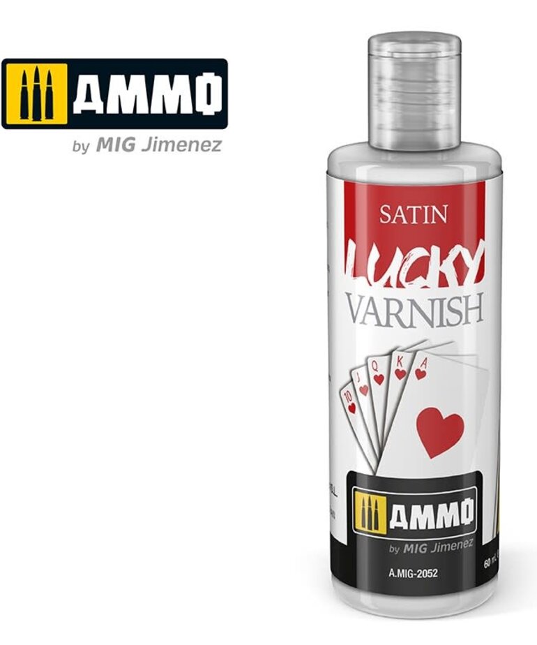 Ammo by Mig Jimenez A.MIG2052 Satin Lucky Varnish 60ML