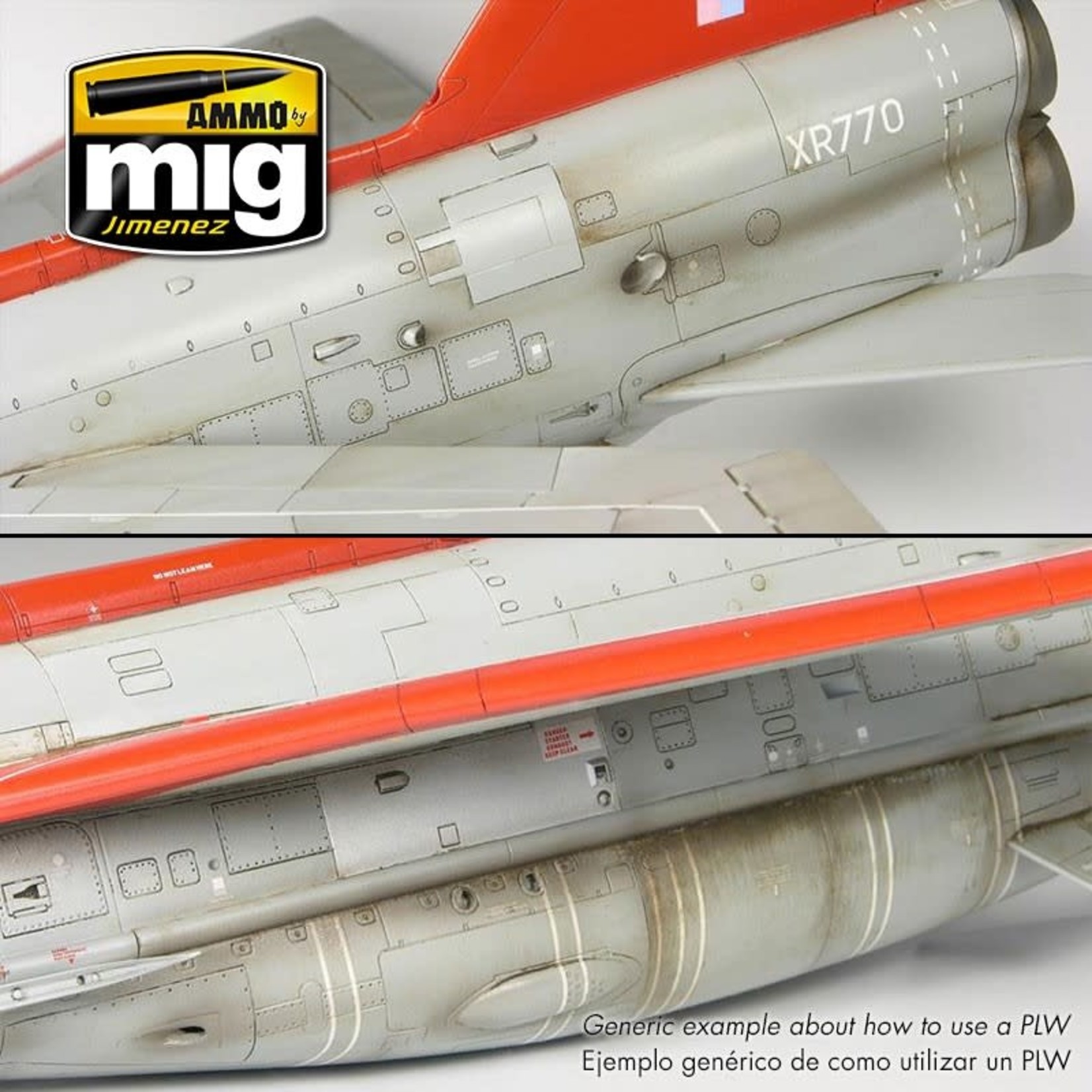 Ammo by Mig Jimenez A.MIG-1600 Panel Line Wash - Light Grey 35ML