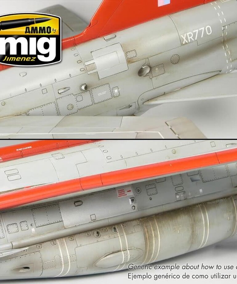 Ammo by Mig Jimenez A.MIG-1600 Panel Line Wash - Light Grey 35ML