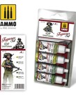 Ammo by Mig Jimenez A.MIG-7030 Figures Set - IDF Uniforms (4) Set