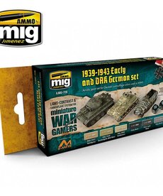 Ammo by Mig Jimenez A.MIG-7116 1939-1943 Early and DAK German (6) Set