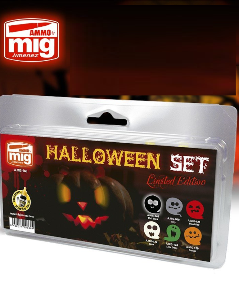 Ammo by Mig Jimenez A.MIG-666 Halloween Set Limited Edition (6) Set