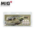 MIG Productions MIG Filter P265 Green Colors Filter (3) Set