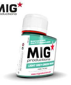 MIG Productions MIG Wash P279 Light Grey-Green Wash 75ml MIG Productions MIG Wash P279 Light Grey-Green Wash 75ml