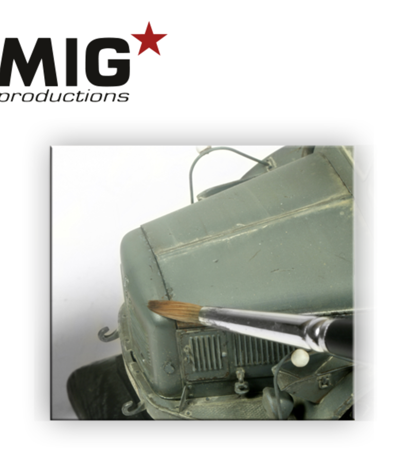 MIG Productions MIG Wash P285 Brown Blue Wash for Panzer Grey 75ml