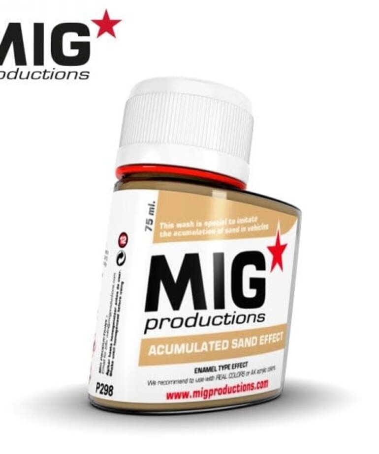 MIG Productions MIG Wash P298 Acumulated Sand Effect 75ml