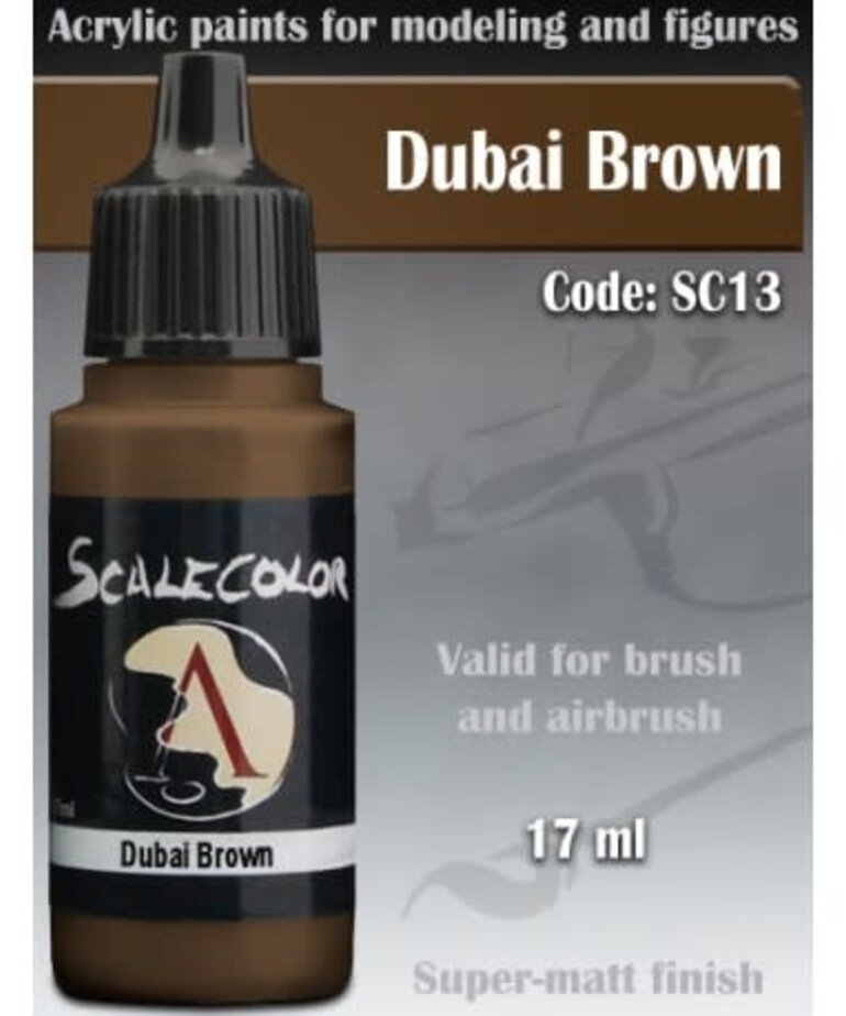 Scale 75 Scalecolor SC13 Dubai Brown 17ml