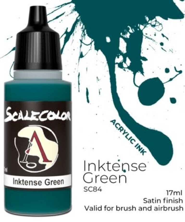 Scale 75 Scalecolor SC84 Inktense Green 17ml