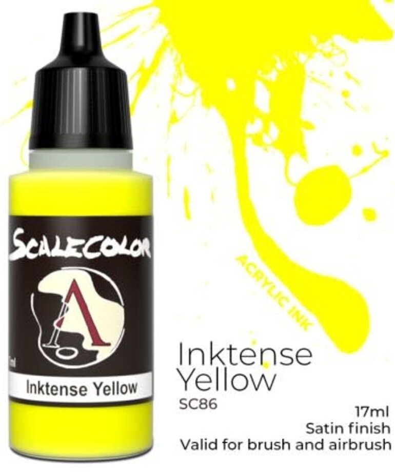 Scale 75 Scalecolor SC86 Inktense Yellow 17ml