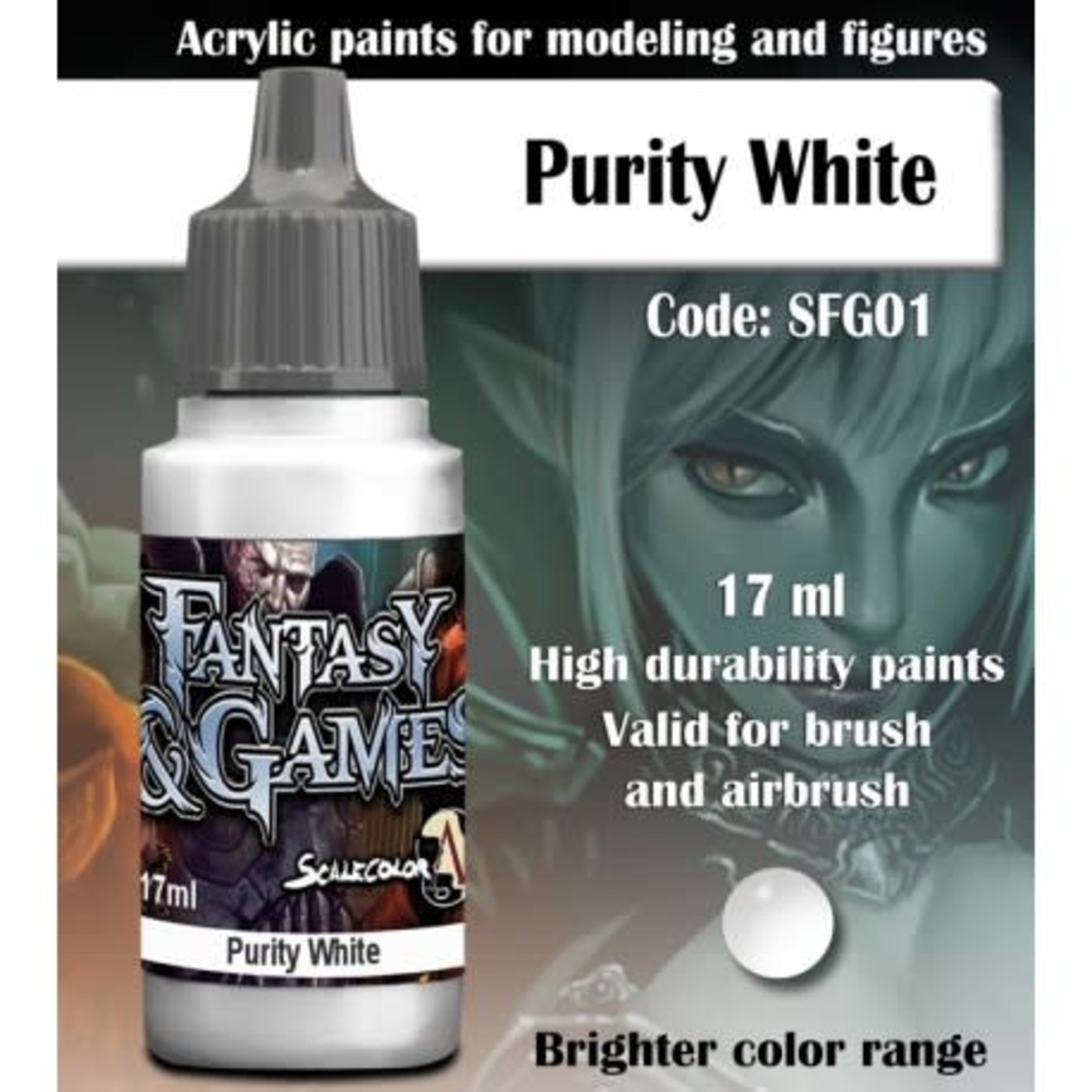 Scale 75 Fantasy & Games SFG01 Purity White 17ml