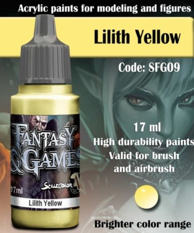 Scale 75 Fantasy & Games SFG09 Lilith Yellow 17ml