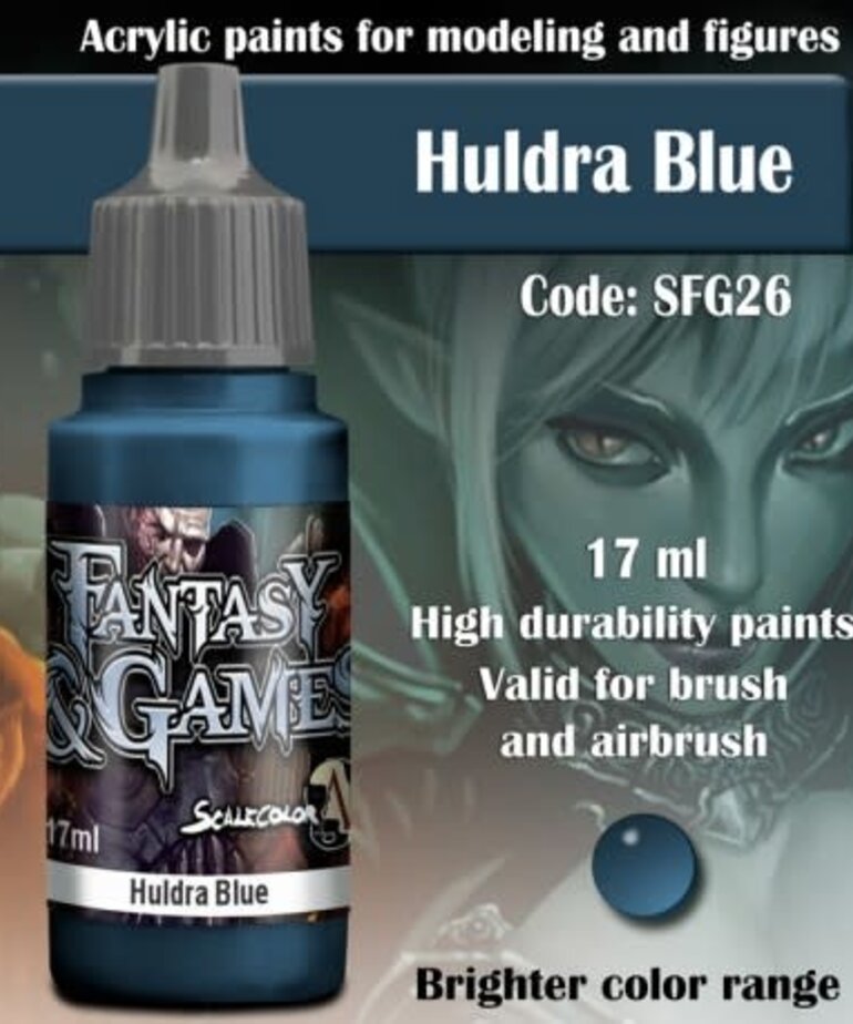 Scale 75 Fantasy & Games SFG26 Huldra Blue 17ml