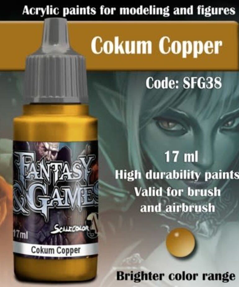 Scale 75 Fantasy & Games SFG38 Cokum Copper 17ml