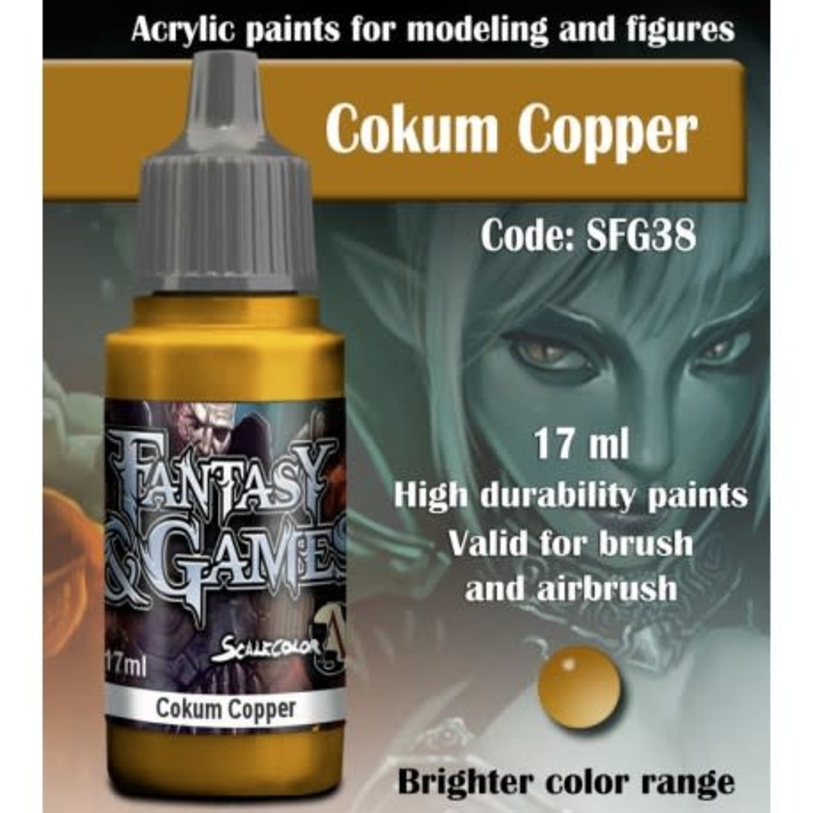 Scale 75 Fantasy & Games SFG38 Cokum Copper 17ml