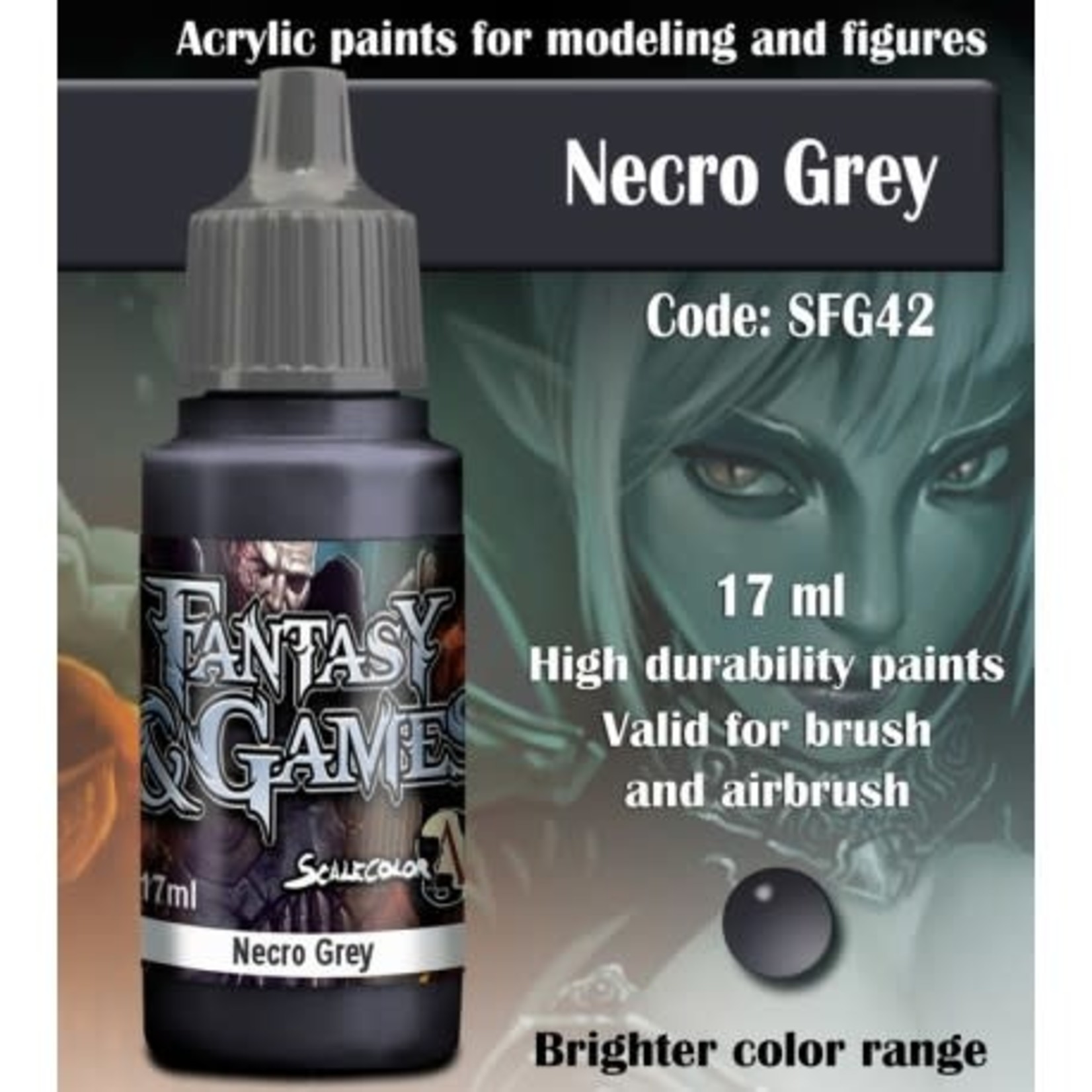 Scale 75 Fantasy & Games SFG42 Necro Grey 17ml