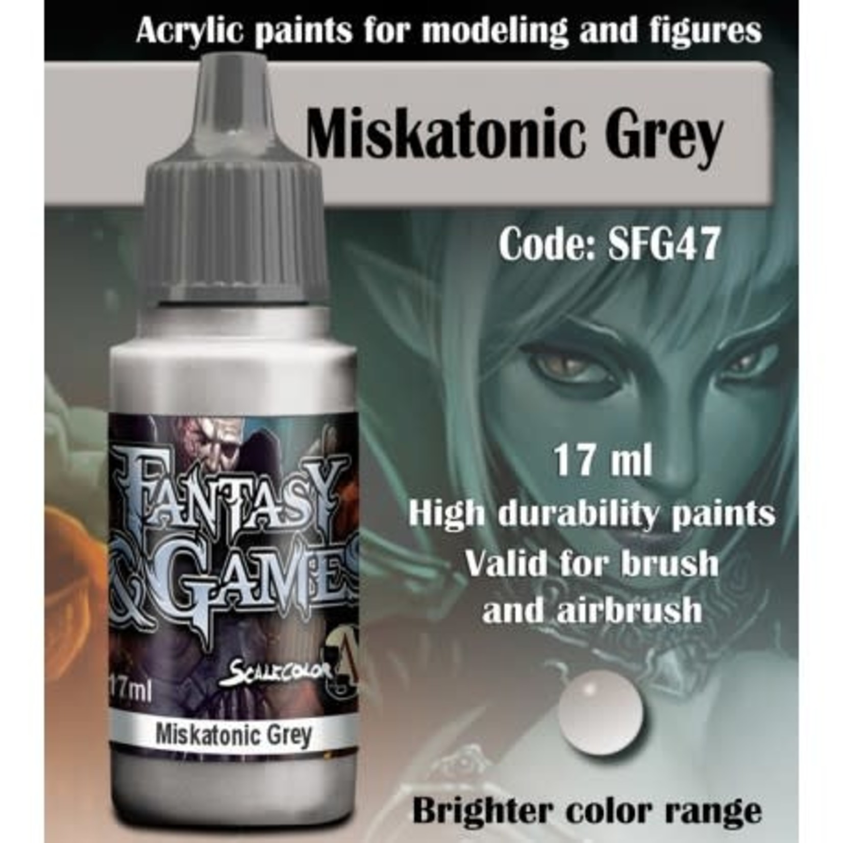 Scale 75 Fantasy & Games SFG47 Miskatonic Grey 17ml